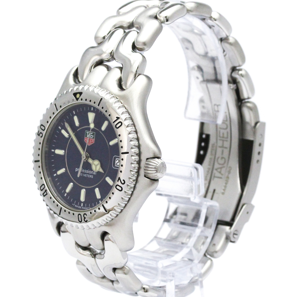 TAG HEUER Sel Professional 200M Steel Quartz Mens Watch WG111A Polished - Picture 2 of 8